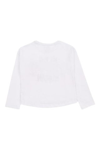 T-shirt Summer Vibes - Wit