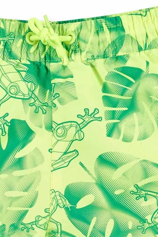 Boardshort Supernatural - Groen en geel