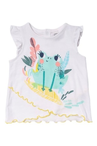 T-shirt Treasure Island - Wit