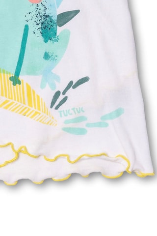 T-shirt Treasure Island - Wit