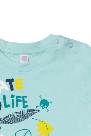 T-shirt Treasure Island - Groen