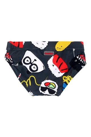 Zwemslip Hey Sushi - Zwart