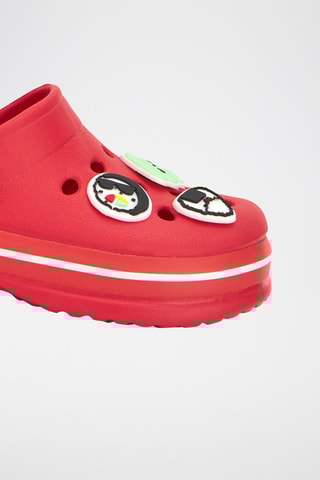 Clogs Hey Sushi - Rood