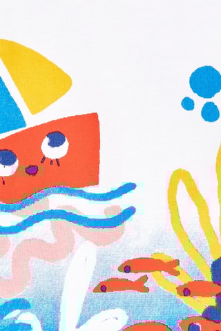 T-shirt Salty Air - Wit