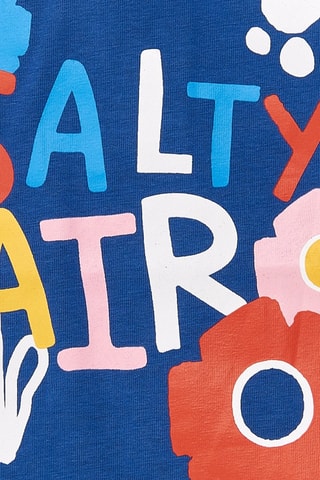 T-shirt Salty Air - Blauw