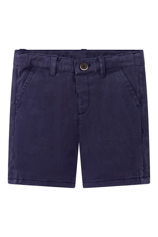 Spijkerbermuda Paradiso - Blauw