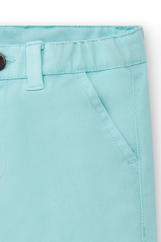 Spijkerbermuda Paradiso - Blauw