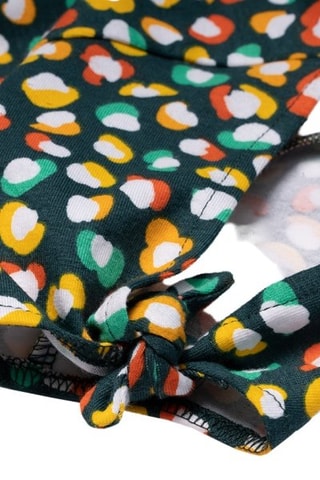 Jurk Tropic Feelings - Groen en geel