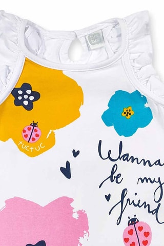 T-shirt Tiny Critters - Wit