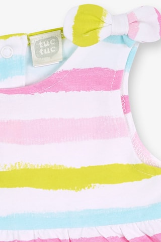 Jurk en Onderbroek Turtles - Wit, blauw en roze