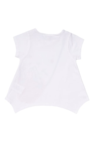 T-shirt Beach Day - Wit en rood