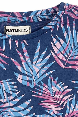 T-shirt California Chill - Blauw