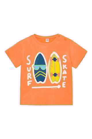 T-shirt Laguna Beach - Oranje