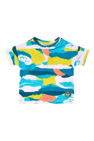 T-shirt Laguna Beach - Groen