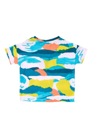 T-shirt Laguna Beach - Groen