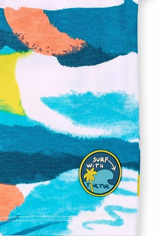 T-shirt Laguna Beach - Groen