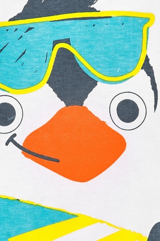 T-shirt Laguna Beach - Wit