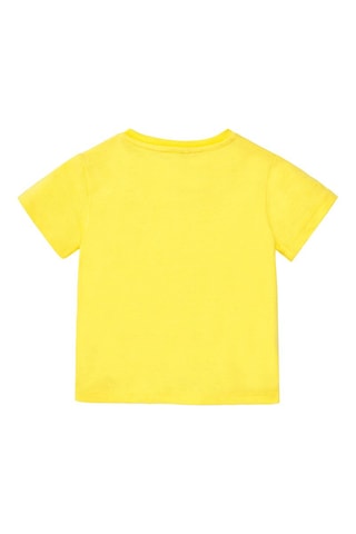 T-shirt Laguna Beach - Geel