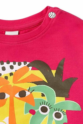 T-shirt Banana Records - Rood