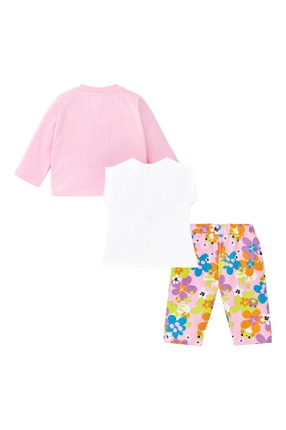 3-delige Set Water Lilies - Roze