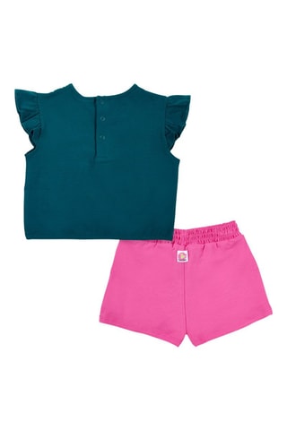 T-shirt en Short Tropadelic - Groen