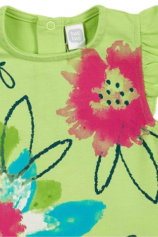 T-shirt en Short Tropadelic - Groen