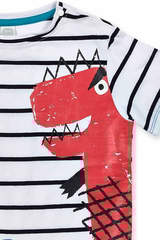 T-shirt Juicy - Wit en zwart