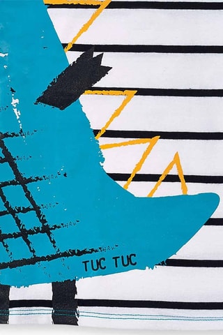 T-shirt Juicy - Wit en zwart