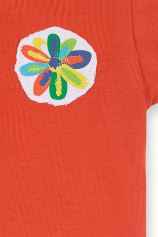 T-shirt en Spijkertuinjurk Holidays - Blauw