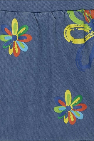 T-shirt en Spijkertuinjurk Holidays - Blauw