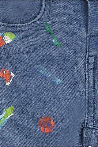 Spijkerbermuda Holidays - Blauw