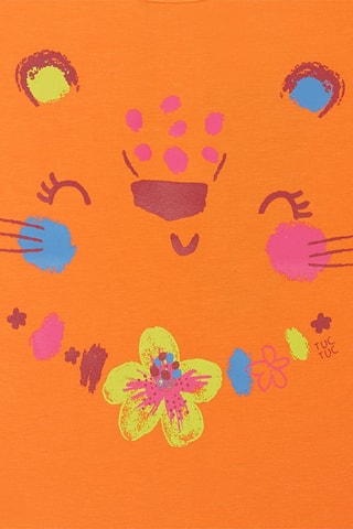 T-shirt Eco  Safari - Oranje