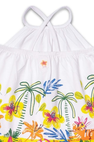 Jurk Eco-Safari - Wit