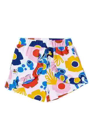 Short Salty Air - Wit, geel en oranje