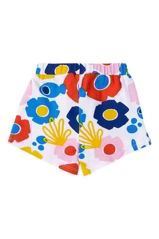 Short Salty Air - Wit, geel en oranje