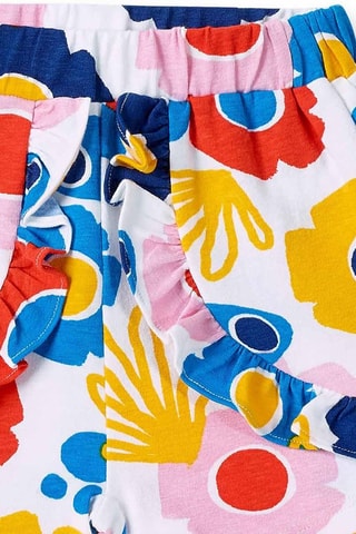 Short Salty Air - Wit, geel en oranje