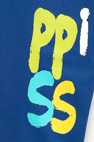 Fleece Joggingbroek Run Sing Jump - Blauw