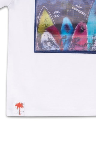 T-shirt Spring Break - Wit