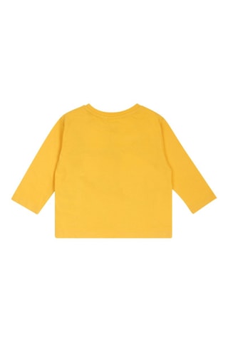 T-shirt Hip Hip Hooray! - Geel