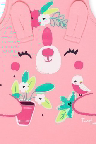 Jurk Time To Plant - Roze