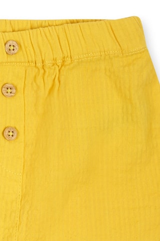 T-shirt en Short Sunday - Wit en geel