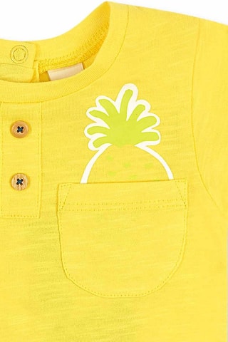 T-shirt en Short Sunday - Groen en geel