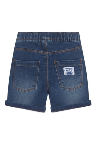 Spijkerbermuda Beach Day - Blauw