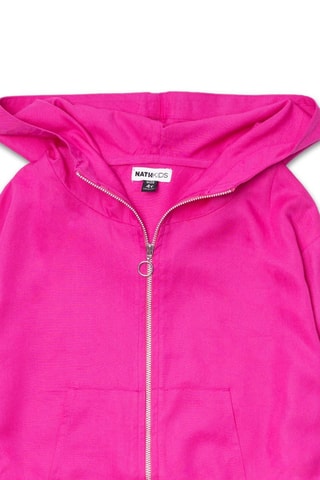 Jasje met Capuchon Full Bloom - Roze