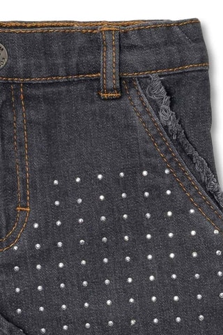 Spijkershort One Day In Nyc - Grijs