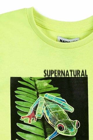 T-shirt Supernatural - Zwart en geel