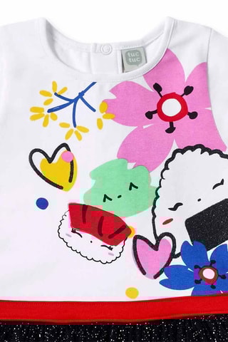 Jurk Hey Sushi - Wit