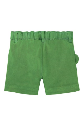 Spijkerbermuda Banana Records - Groen