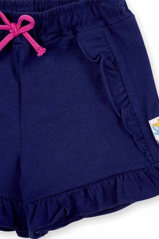 T-shirt en Short Ocean Wonders - Wit en blauw