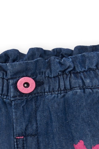 Spijkershort Tropadelic - Blauw